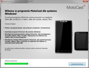 MotoCast Setup