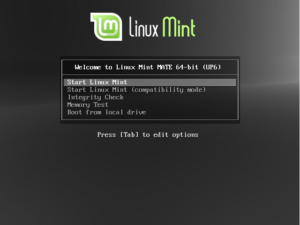 Bootowanie LMDE