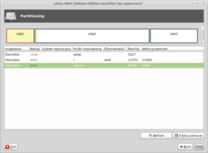Partitioning