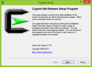 Cygwin Net Release Setup Program