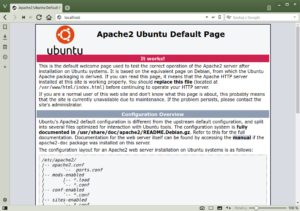 Apache2 Ubuntu Default Page