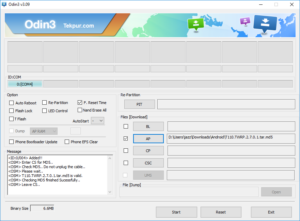 Odin3 flashing TWRP - start.png
