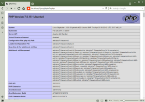 phpinfo